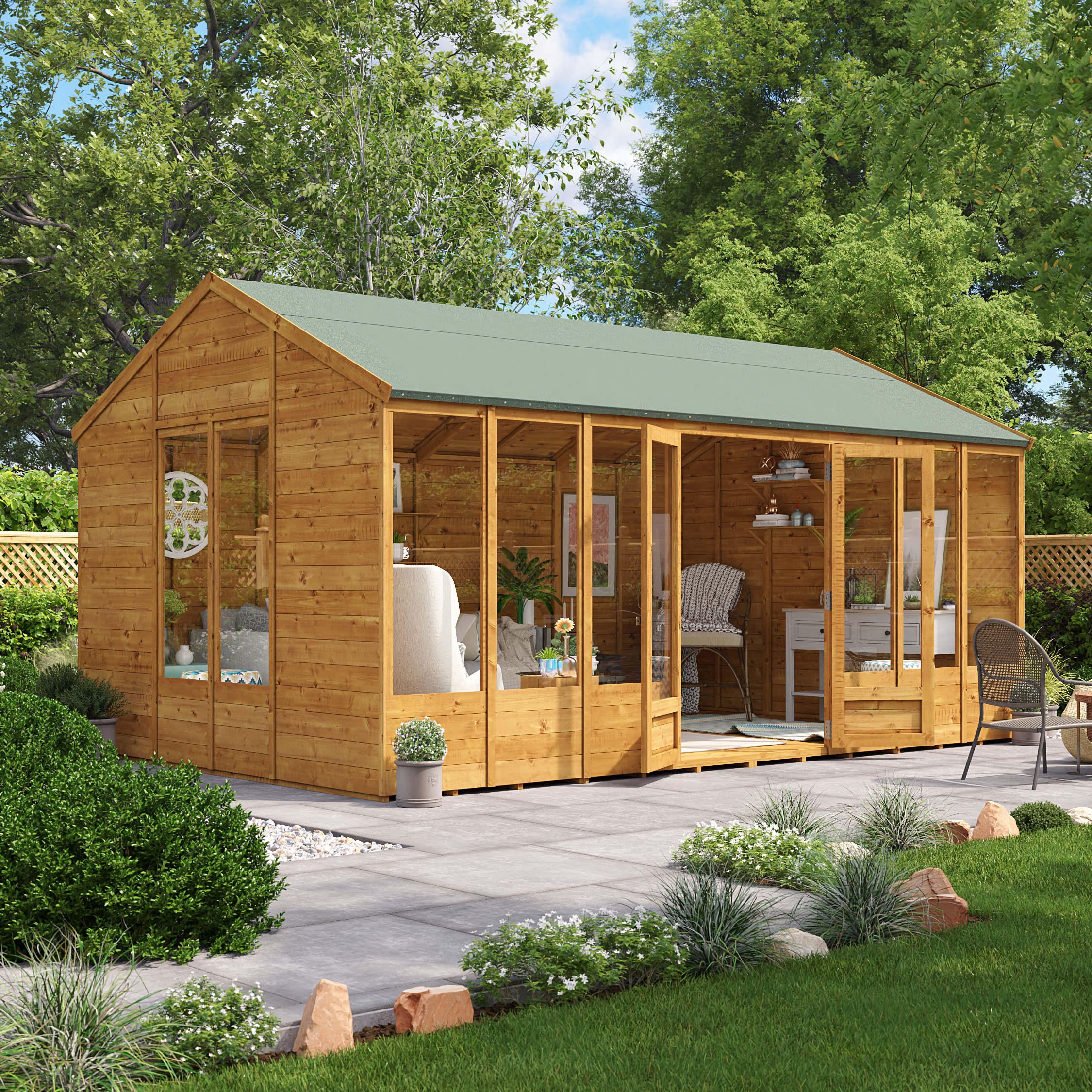 Click to view product details and reviews for 16x10 Petra Tongue And Groove Reverse Apex Summerhouse Billyoh.